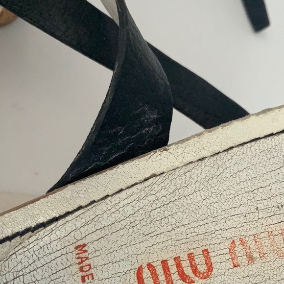 Miu Miu platform sandal - Picture 15 of 15